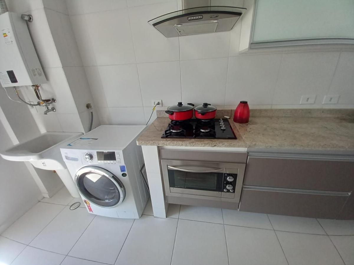 산토스 Apto Novo, 2 Quartos, Quadra Praia Em Santos. 아파트 외부 사진